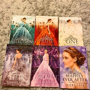 The Selection complete series with Bonus book “Happily Ever after” By Kiera Cass